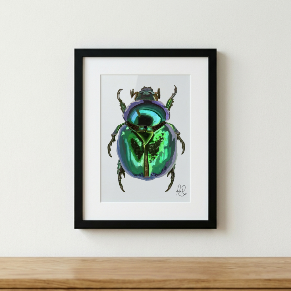 ‘Who’s A Pretty Beetle’ Print