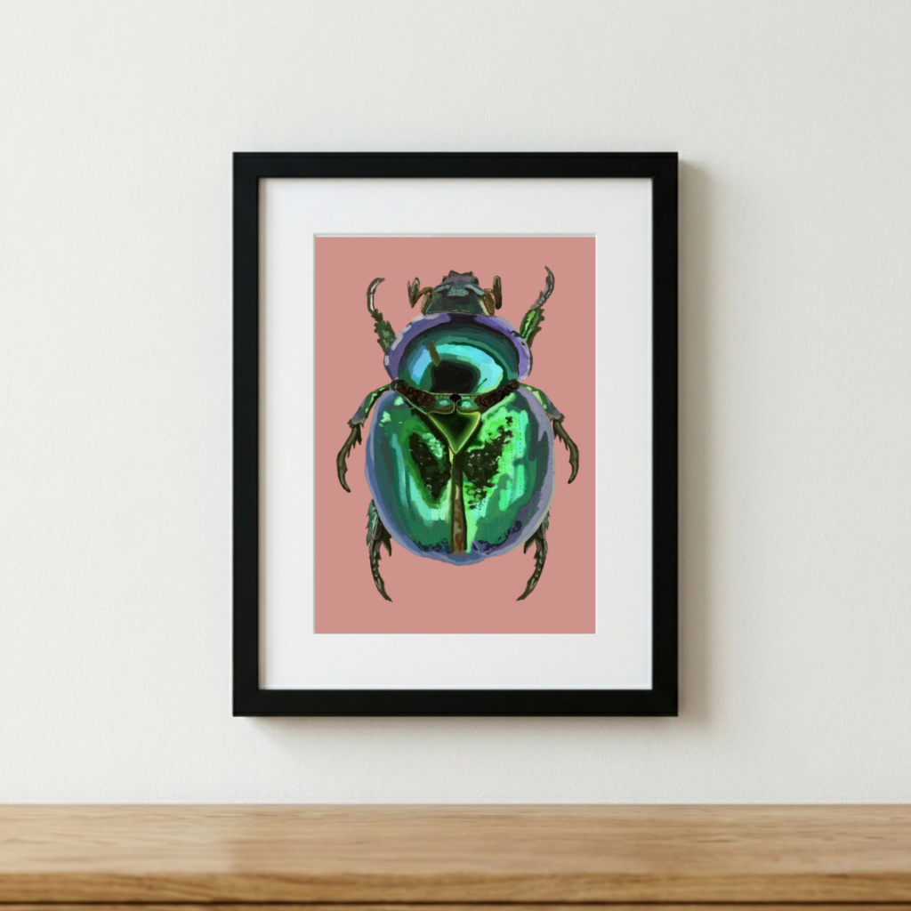 ‘Who’s A Pretty Beetle’ Print
