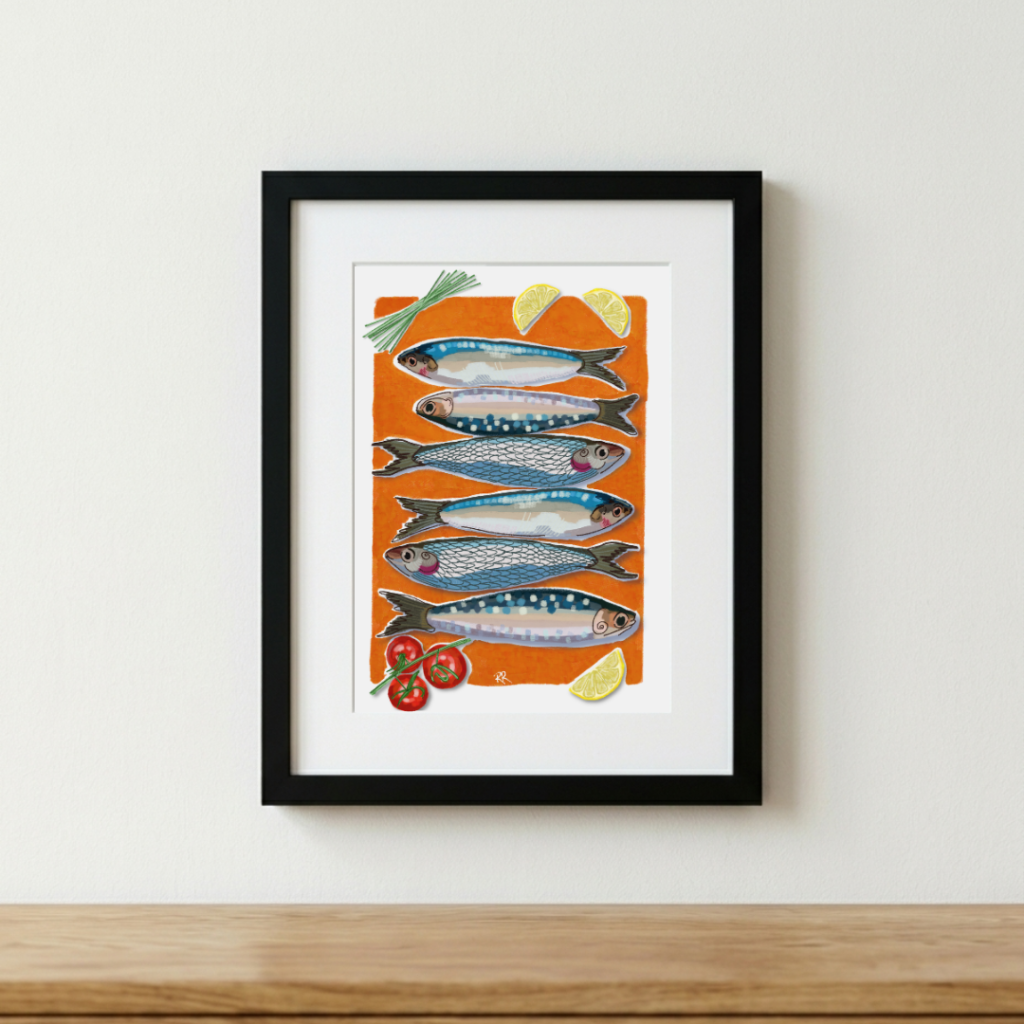 ‘Breakfast in Portugal’ Print