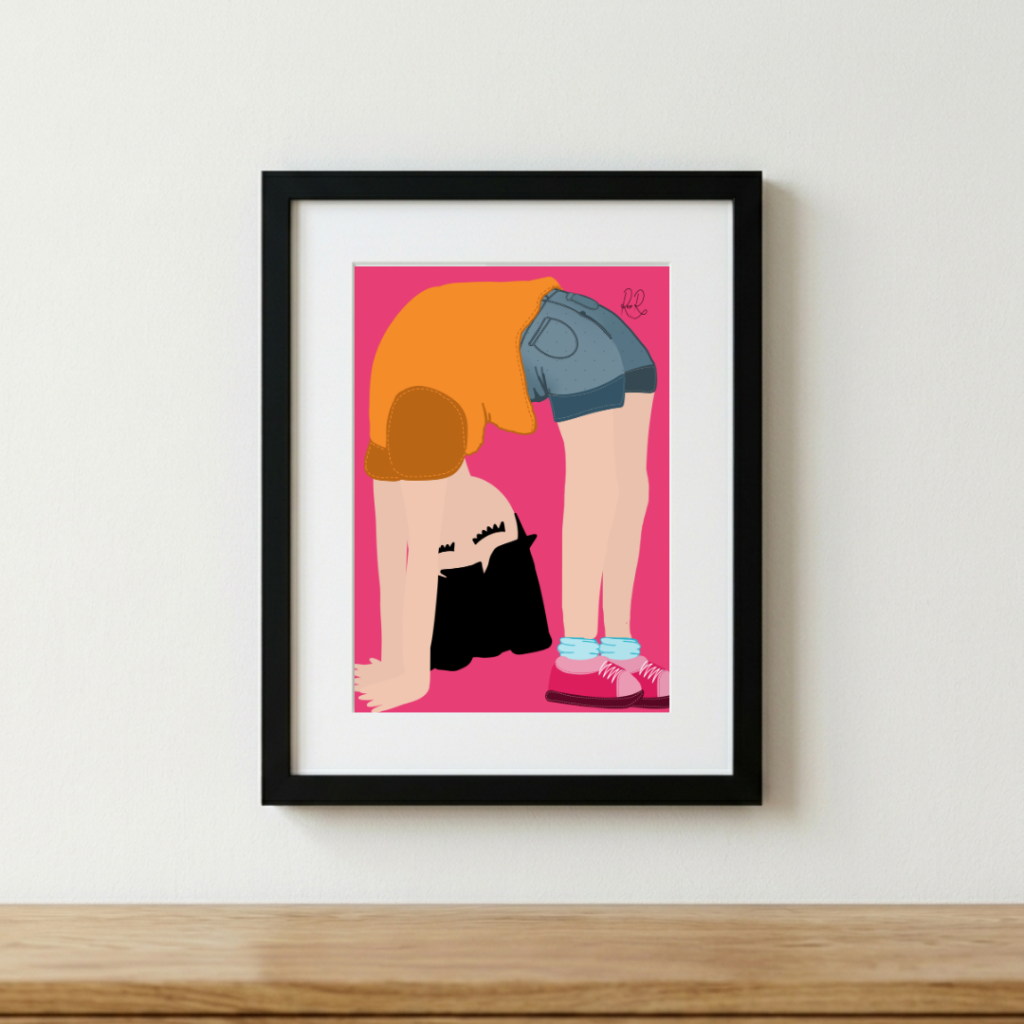 ‘Back Bend’ Print