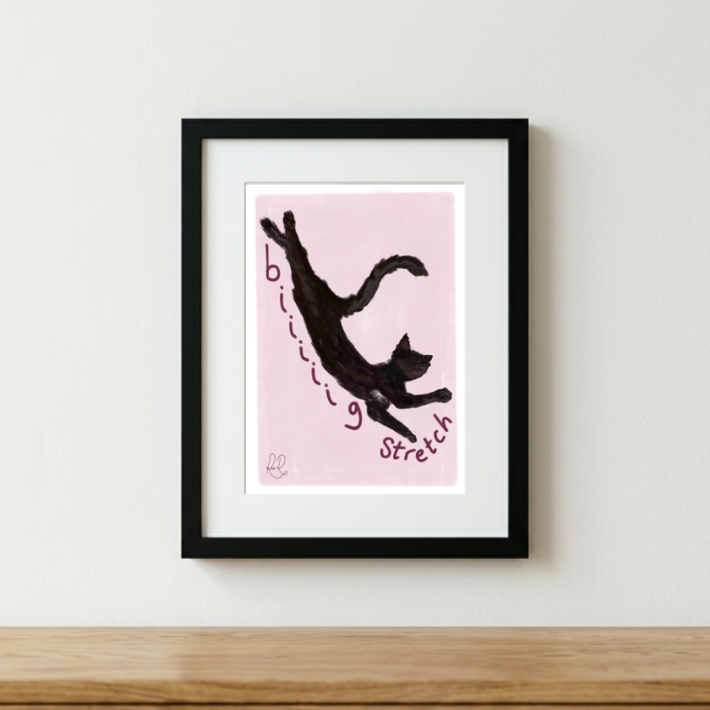 'Biiiiiiiiig Stretch' Print