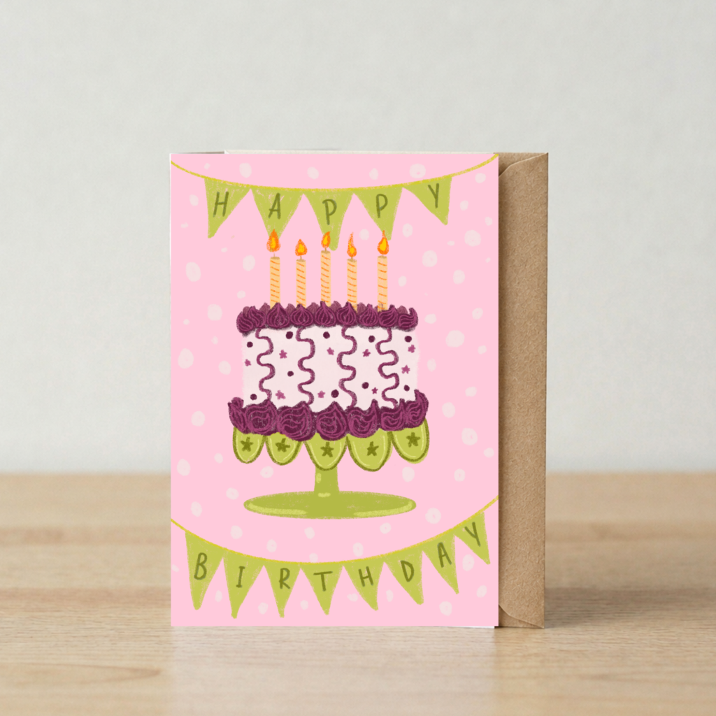 'Birthday Cake' Card