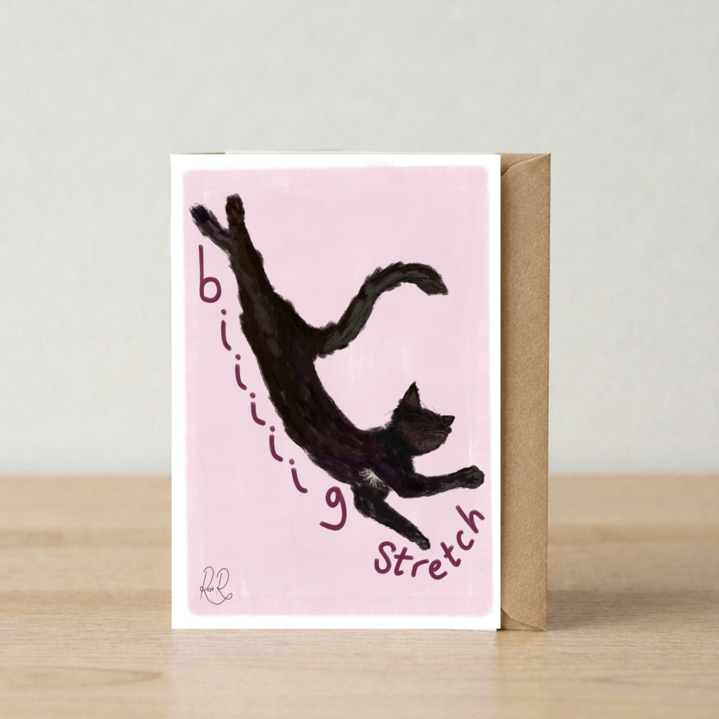'Biiiiiiig Stretch' Card