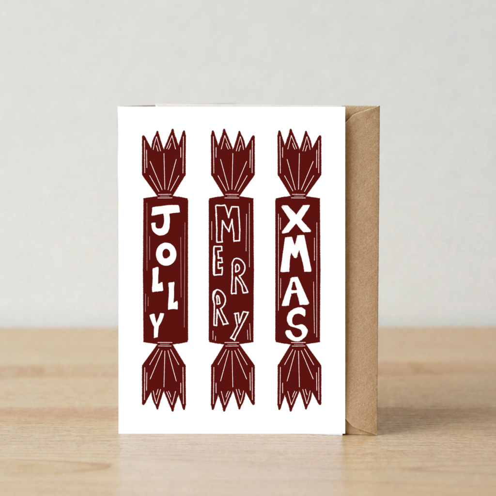 'Jolly Merry Xmas' Card
