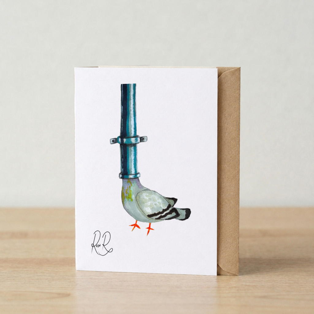 'Pipe Pidge' Card